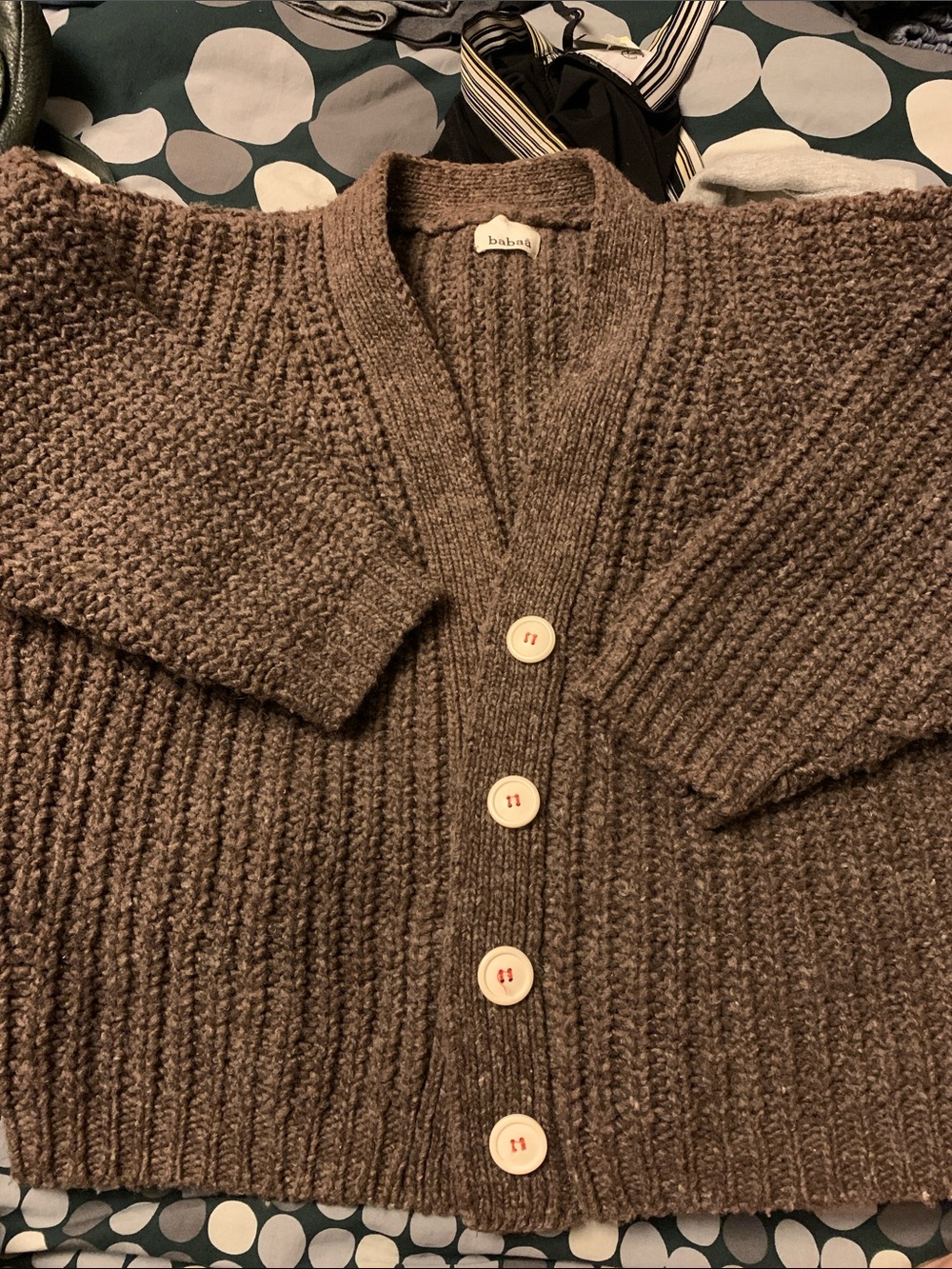 Babaa Cardigan no19 mini oak